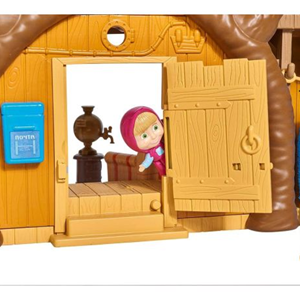 ست خانه‌ی بزرگ میشا به همراه فیگور ماشا و میشا مدل Simba - Masha And The Bear - Big Bear House _اسباب بازی
